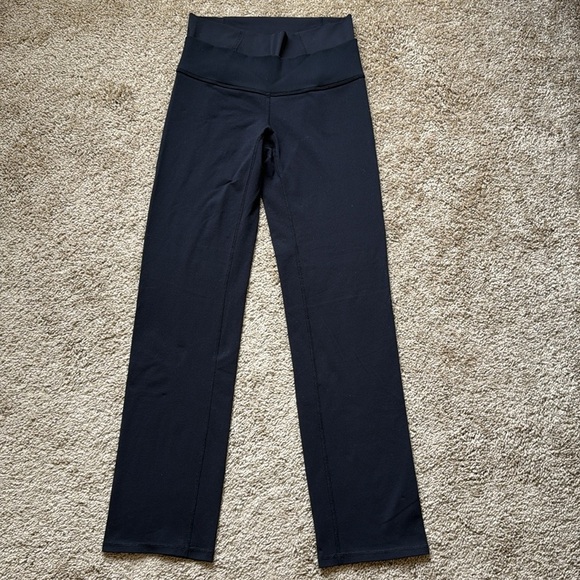 Lululemon Straight-Up Double Waistband Legging Pant *Full-On Luon Black - Picture 5 of 11